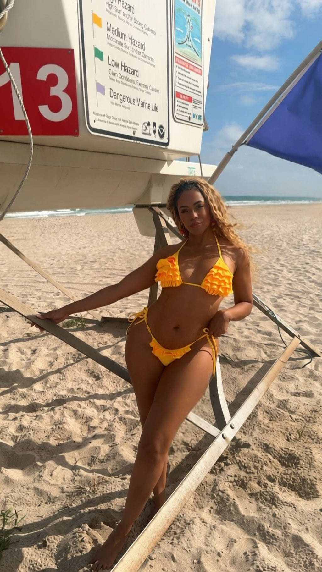 Ruffle Me Yellow By Nikayla