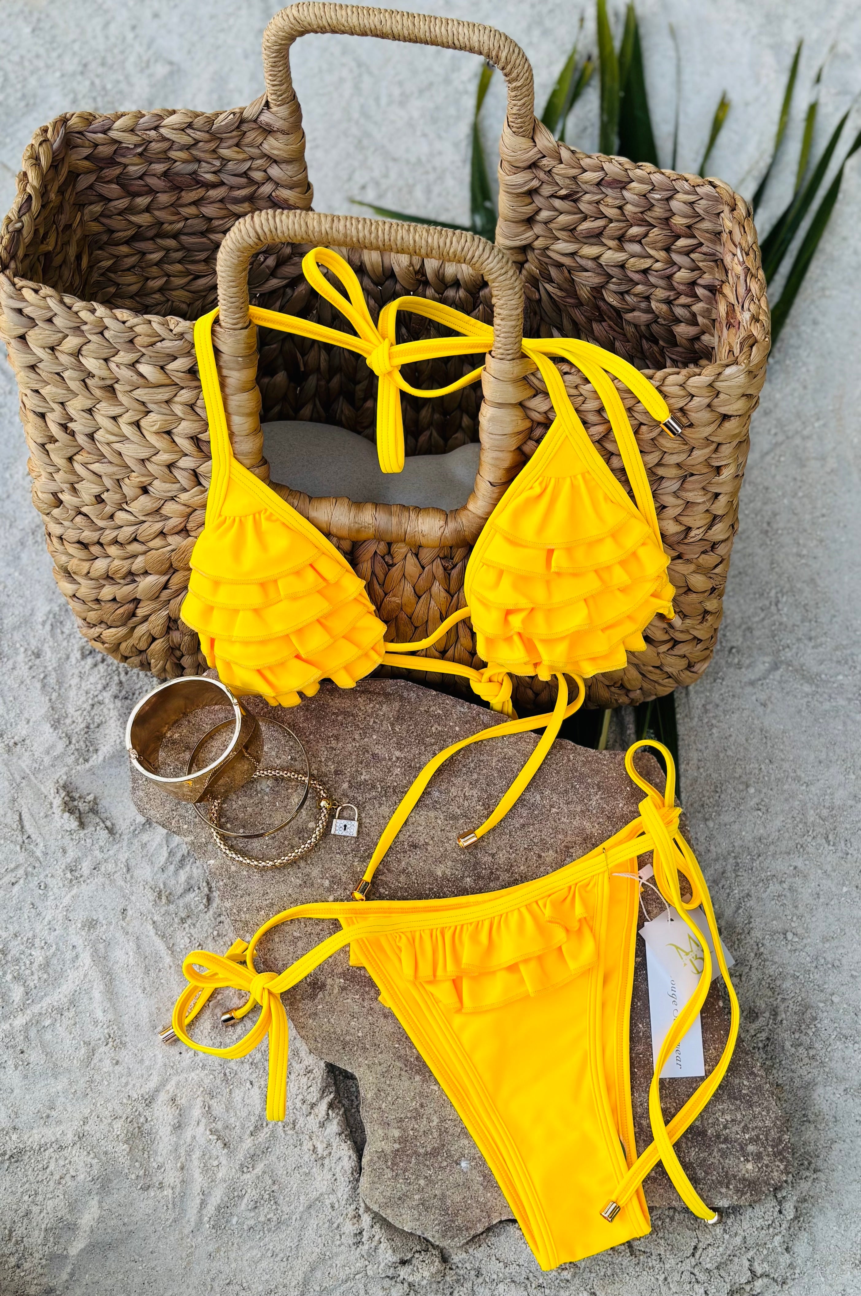 Ruffle Me Yellow By Nikayla